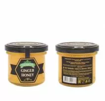 Мед иммунный "Алтын Бал" с имбирем, куркумой и лимоном, 150гр. (GINGER HONEY)